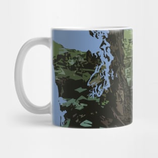 Washington State Map Hiking Trail Wilderness Mug